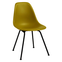 Vitra Eames DSX 43cm Side Chair Mustard / Black